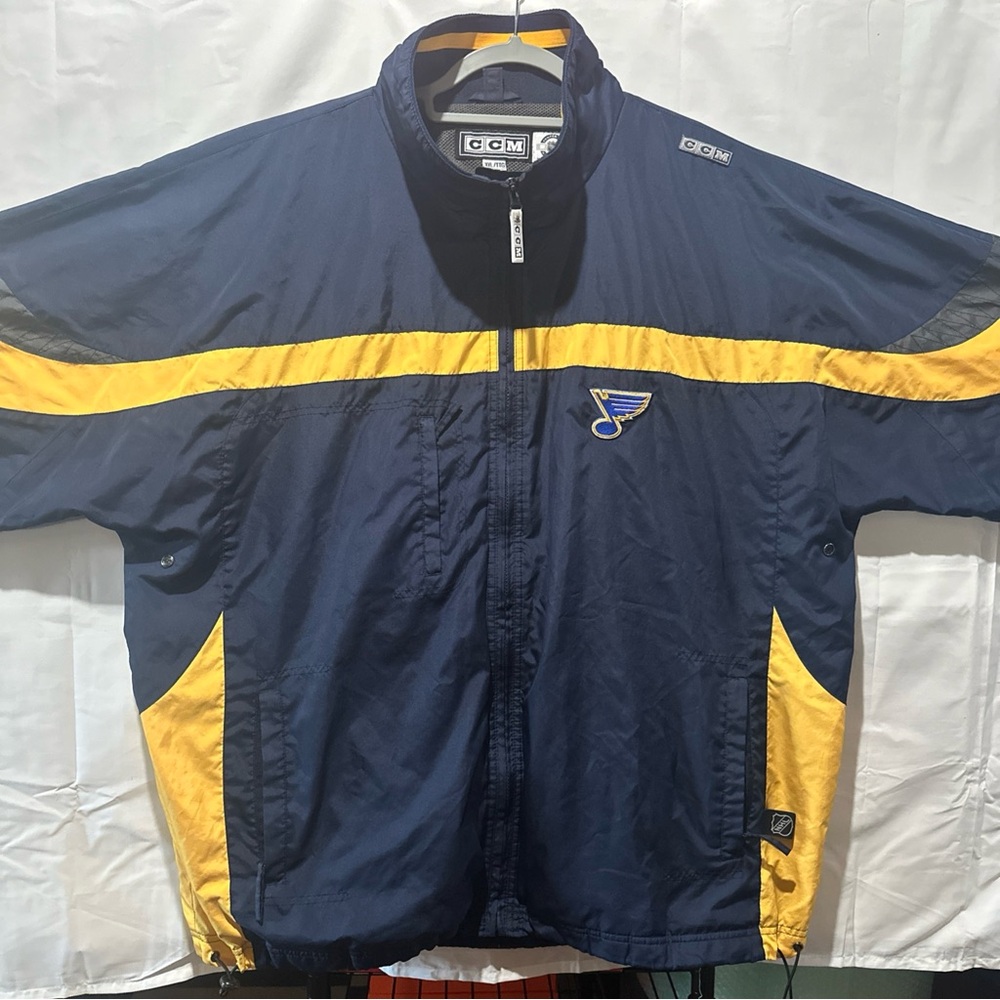 St. Louis Blues CCM Full Zip Hockey Jacket